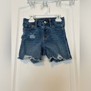 Old Navy Girls Distressed Denim Shorts